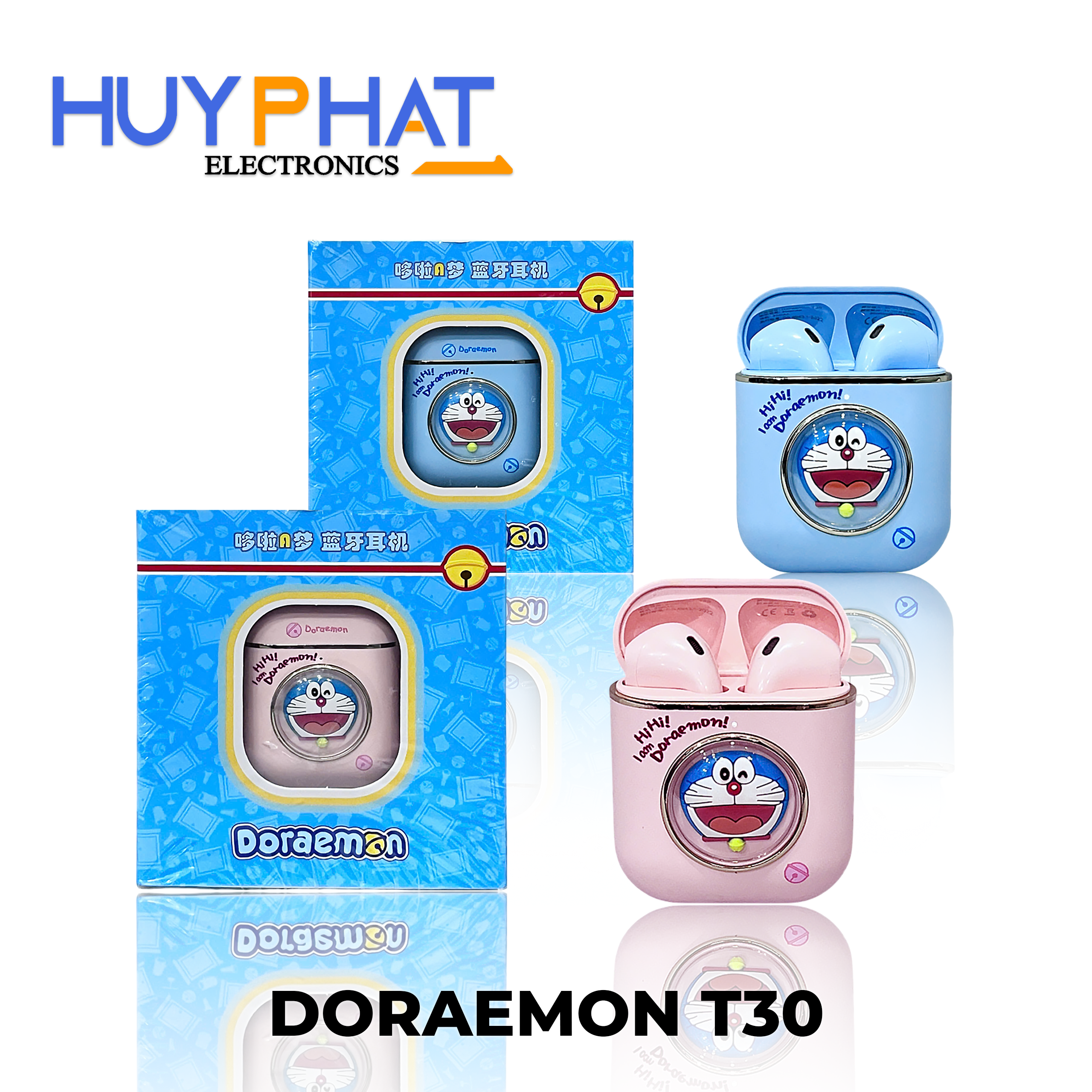 Tai nghe Bluetooth 5.4 DORAEMON T30