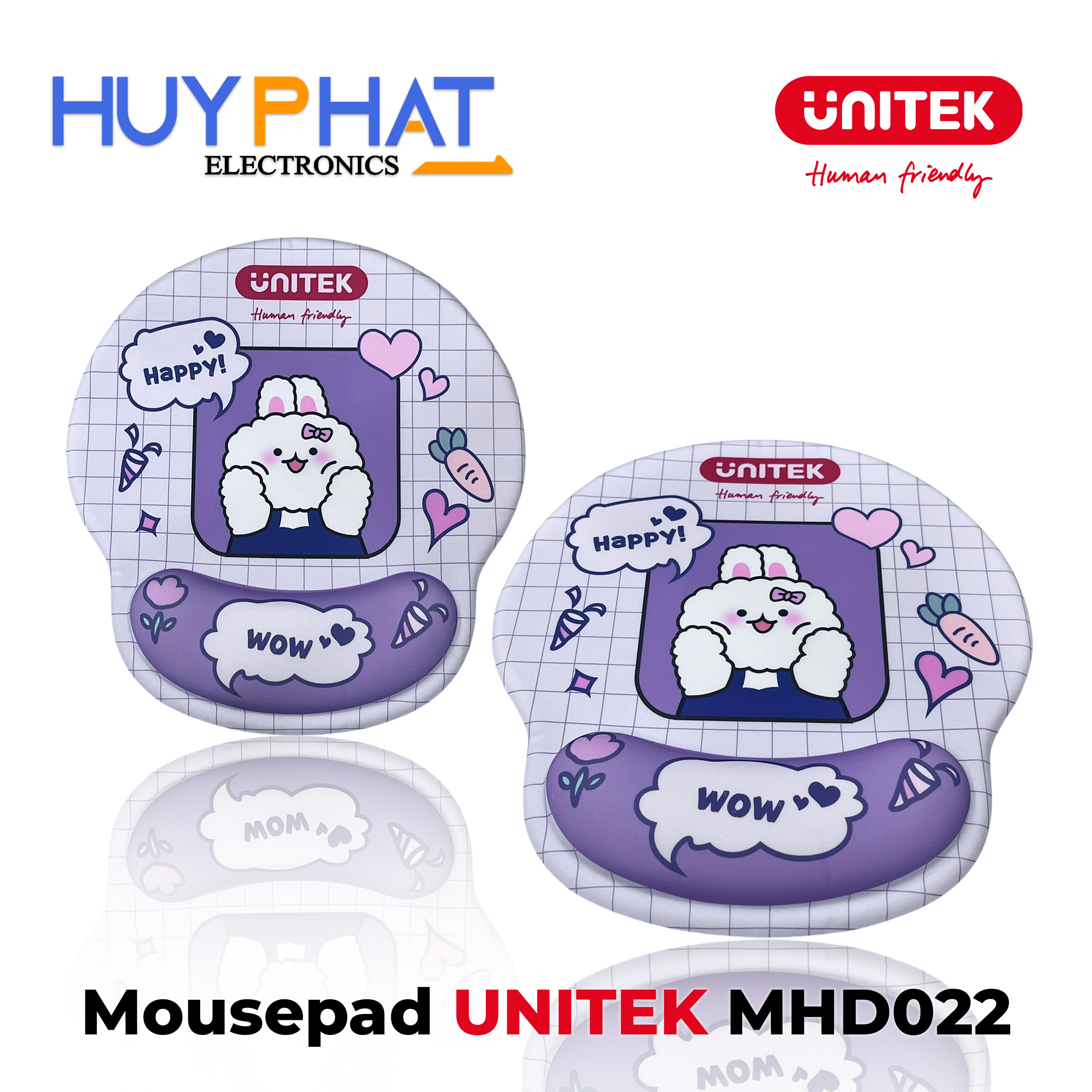 Lót chuột Mousepad UNITEK MHD022