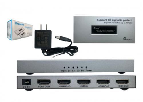 MULTI HDMI 1-4 4K 340MHZ DTECH (DT-7144A) MINI II