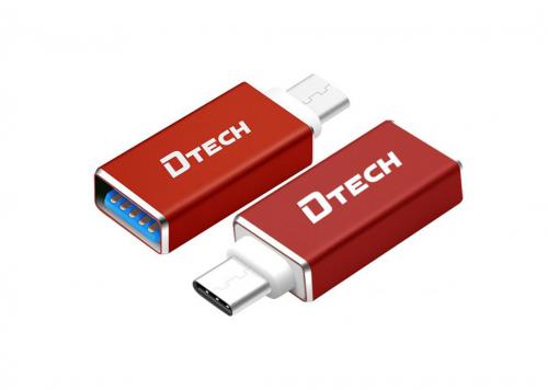 ĐẦU ĐỔI TYPE-C -> USB 3.0 DTECH (T0001D)