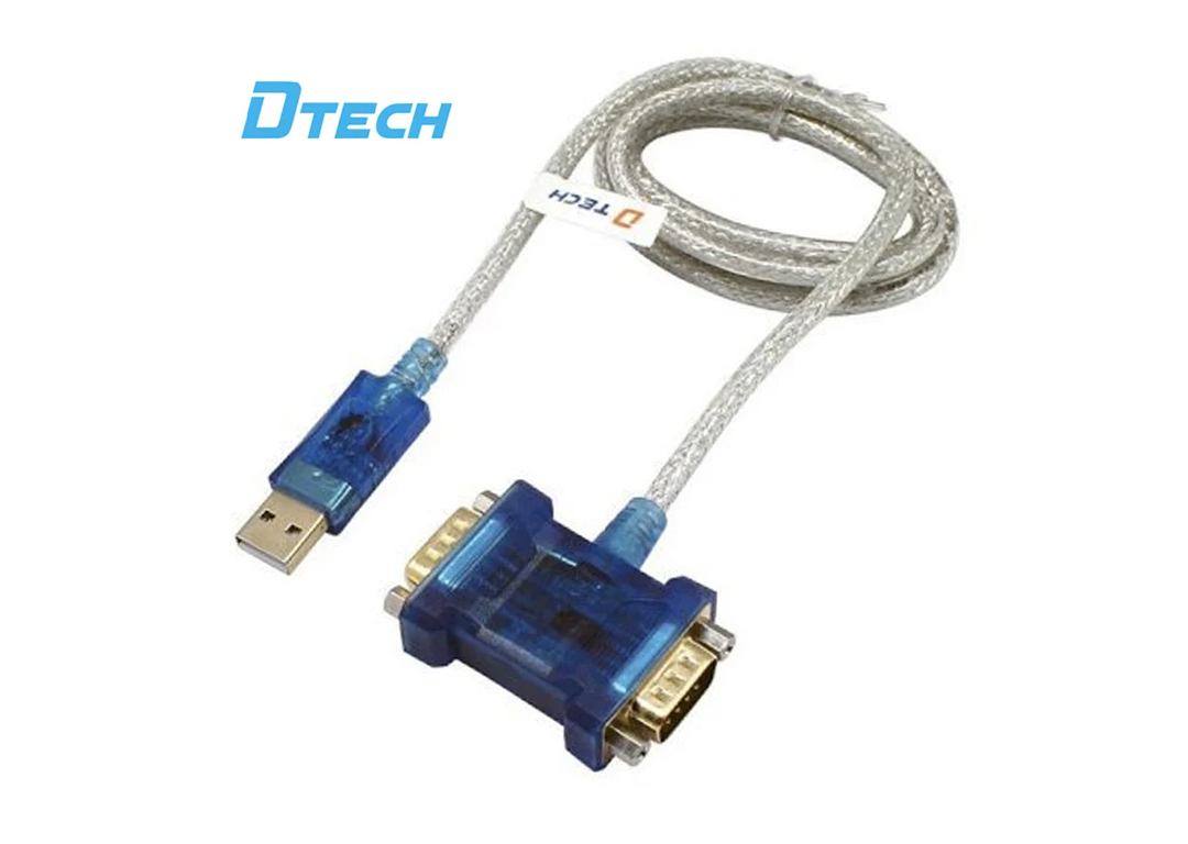 CÁP USB -> 2 ĐẦU COM 9 DTECH (DT 5024)
