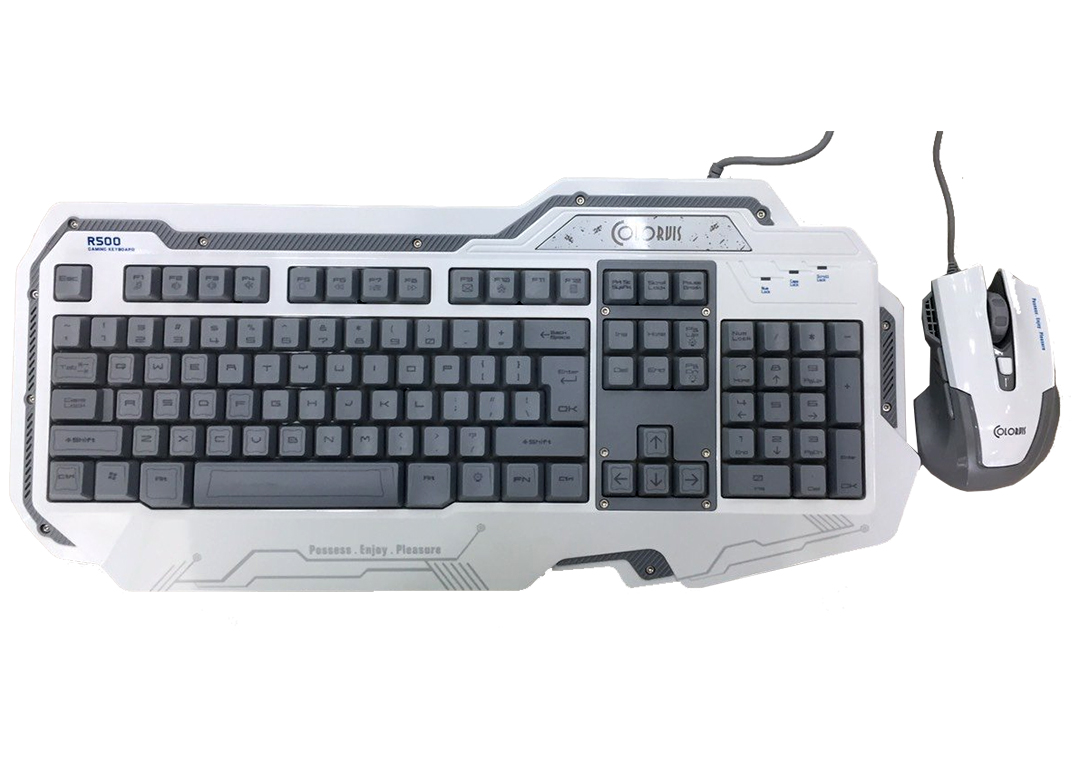 KEYBOARD MOUSE CLV R500 2 USB