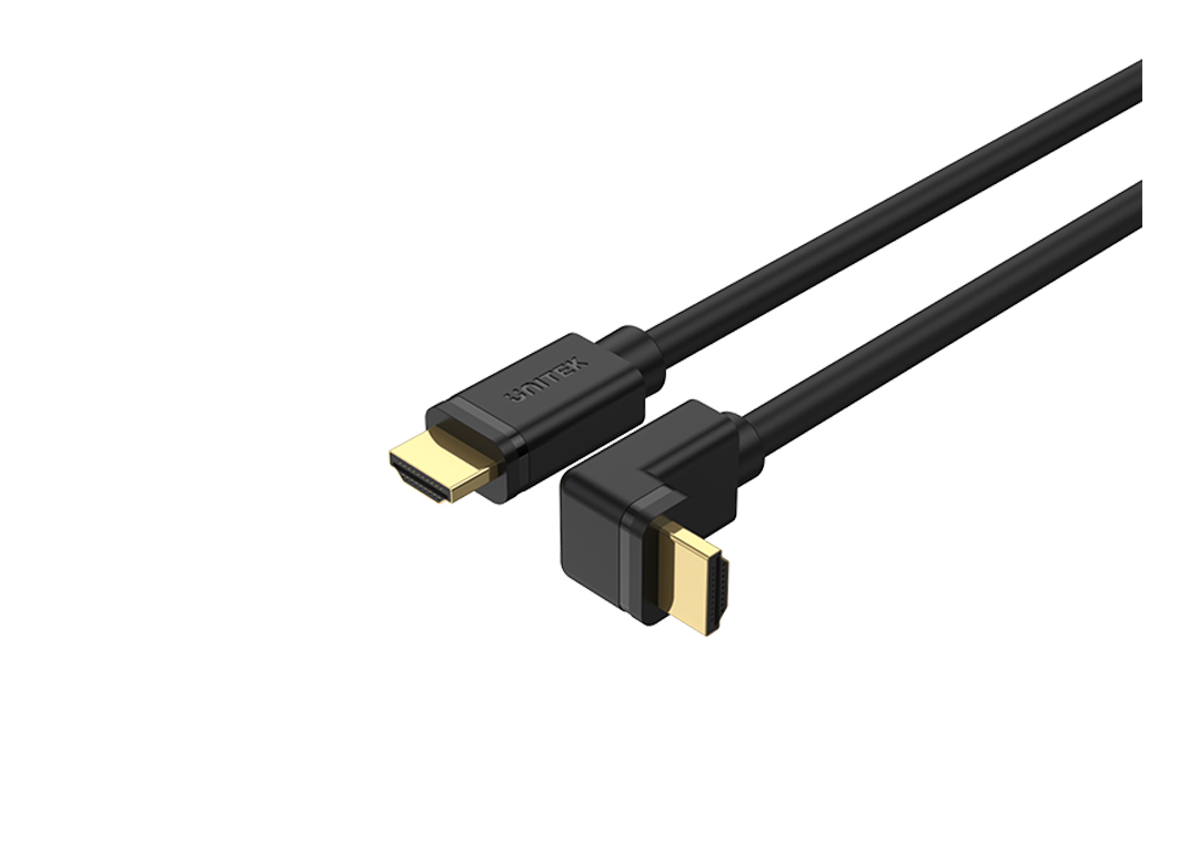 Cáp HDMI 4K 2.0 đầu cong dài 2M UNITEK Y-C1001