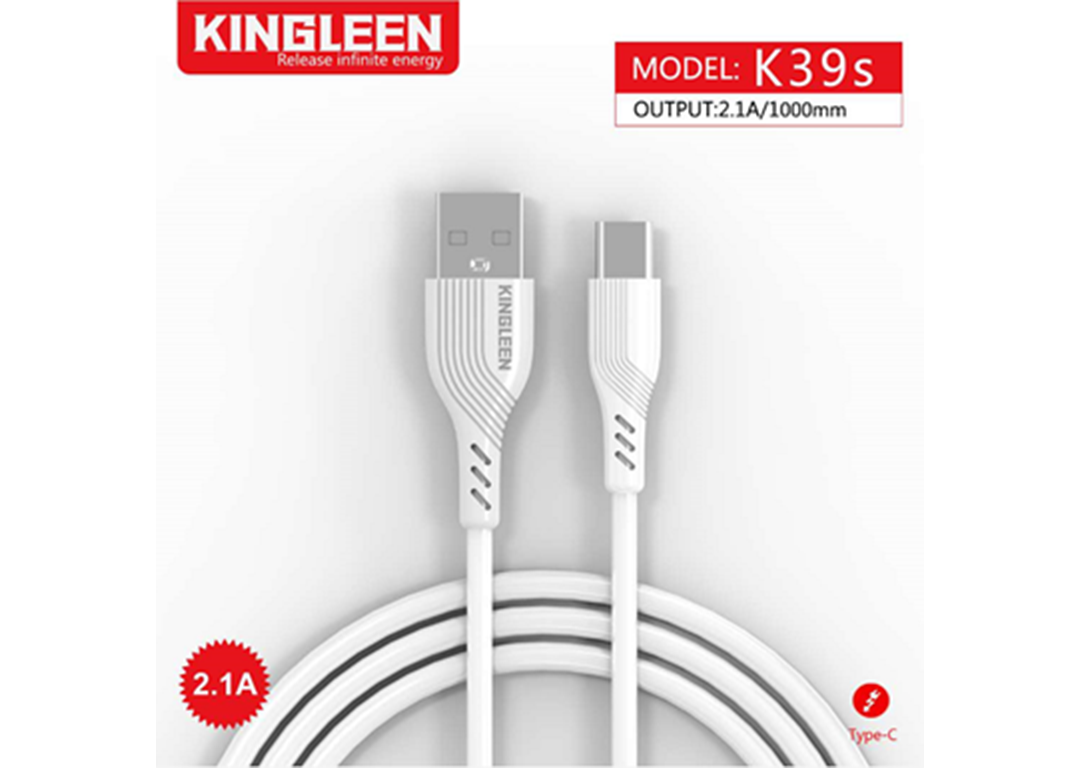 CÁP USB 2.0 -> TYPE-C 2.1A 1M KINGLEEN K39S