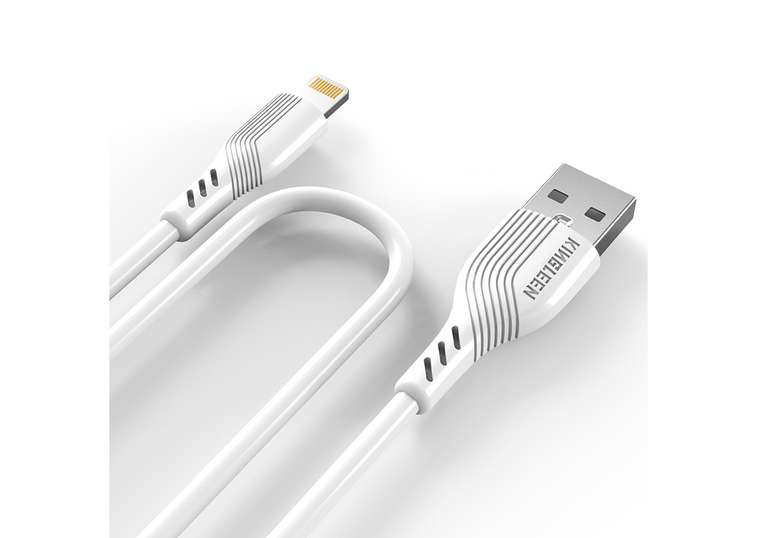 CÁP USB 2.0 -> LIGHTNING 3.1A 1M KINGLEEN K38