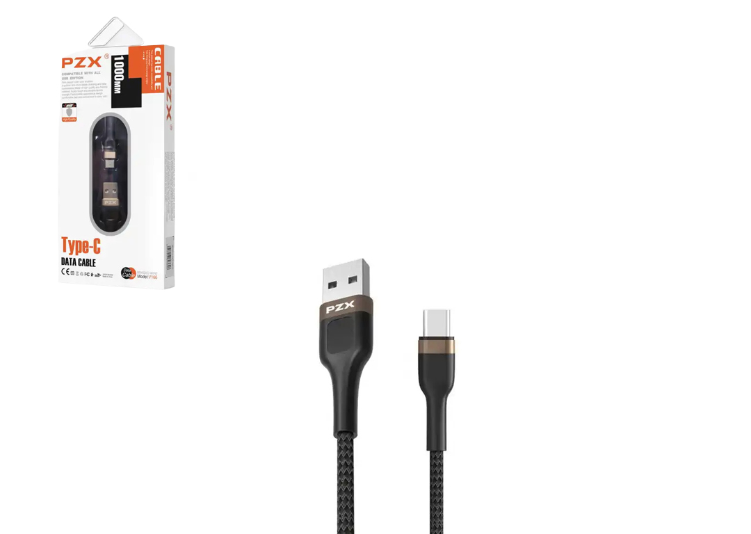 Cáp sạc điện thoại USB -> TYPE-C PZX V166