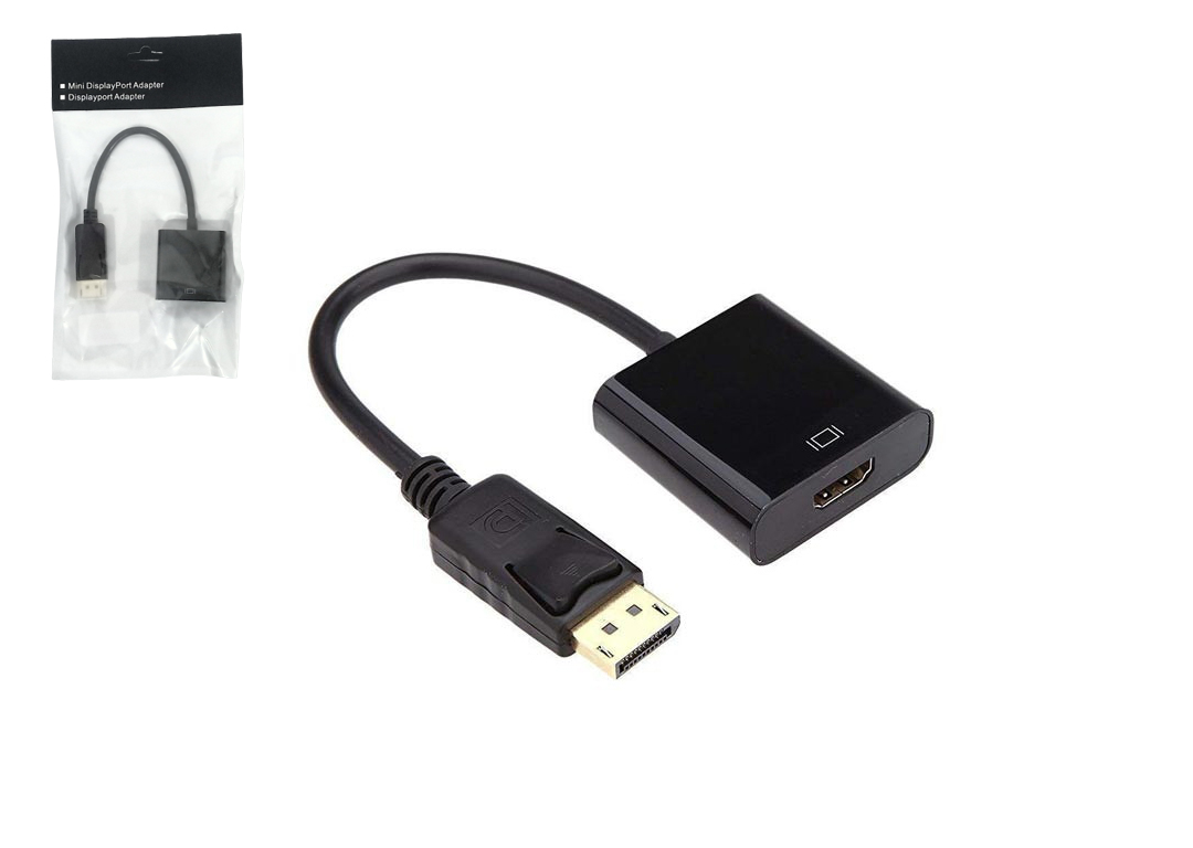 CÁP CHUYỂN DISPLAYPORT RA HDMI MÀU ĐEN BX016