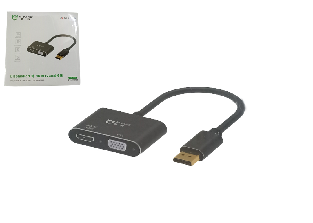 CÁP DISPLAYPORT RA HDMI/VGA MD122 M-PARD