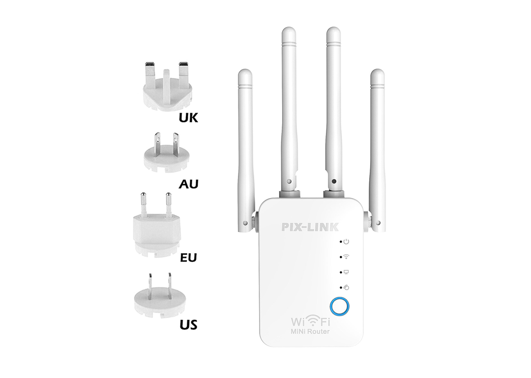 BỘ PHÁT WIFI 4 ANTEN WR16Q PIX-LINK