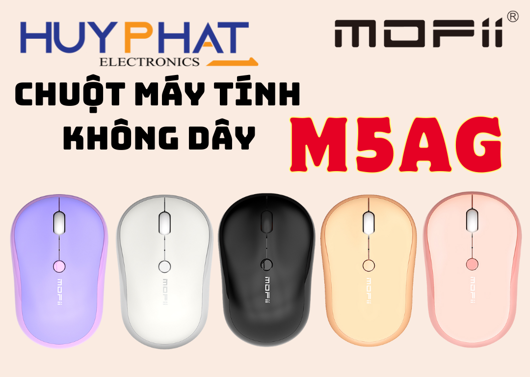 chuột máy tính không dây MOFII M5AG