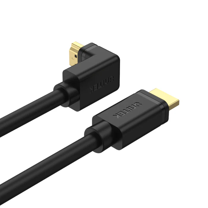 Cáp HDMI đầu cong 4K dài đến 3m UNITEK Y-C1001