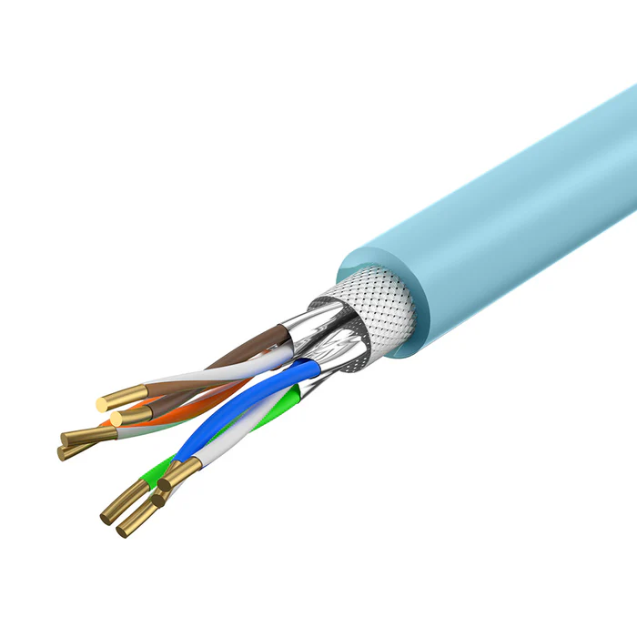 cáp mạng cat7 S/FTP RJ45 dài 305m LSZH- màu xanh UNITEK C18122BL