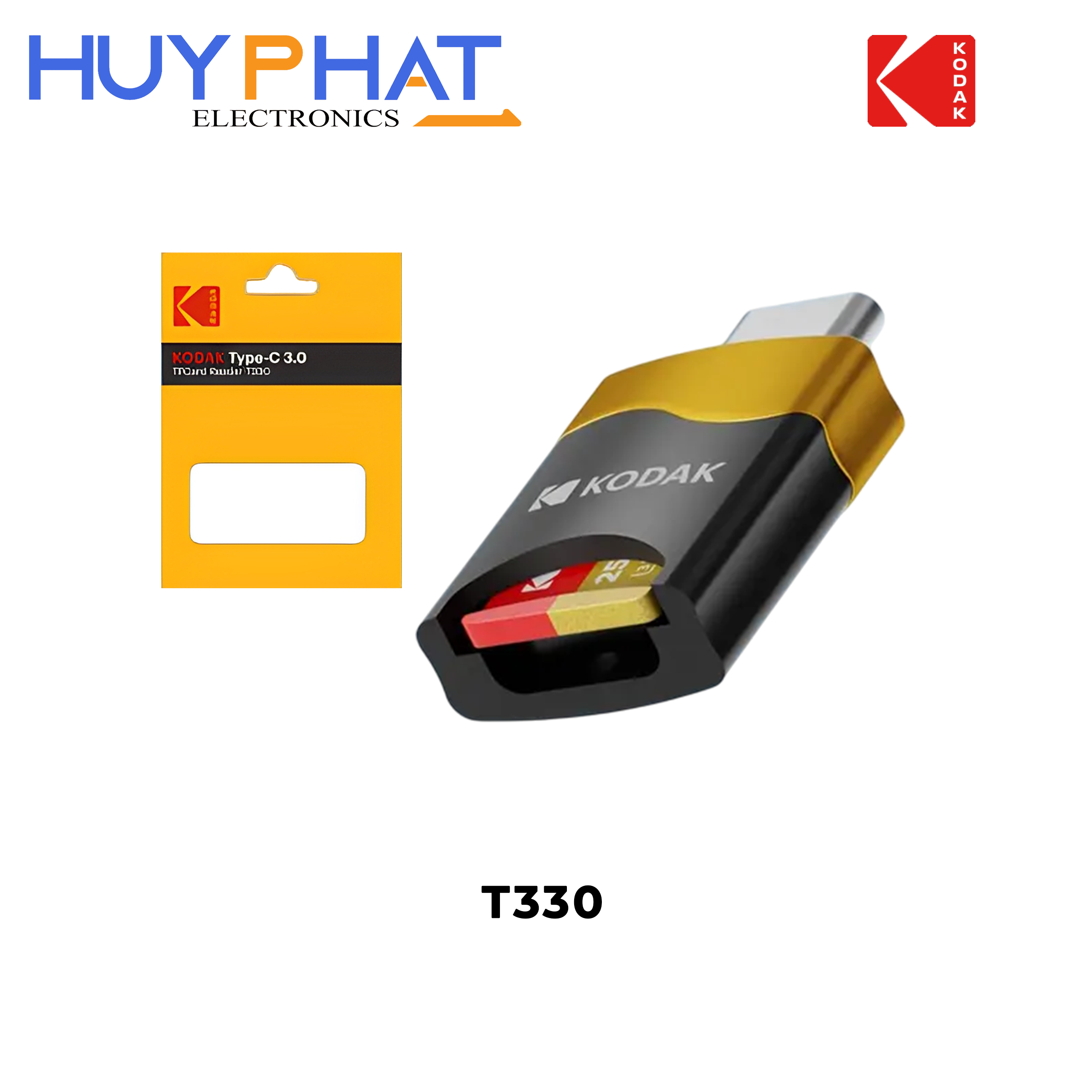 Đầu đọc thẻ nhớ Type-C 3.0 KODAK T330