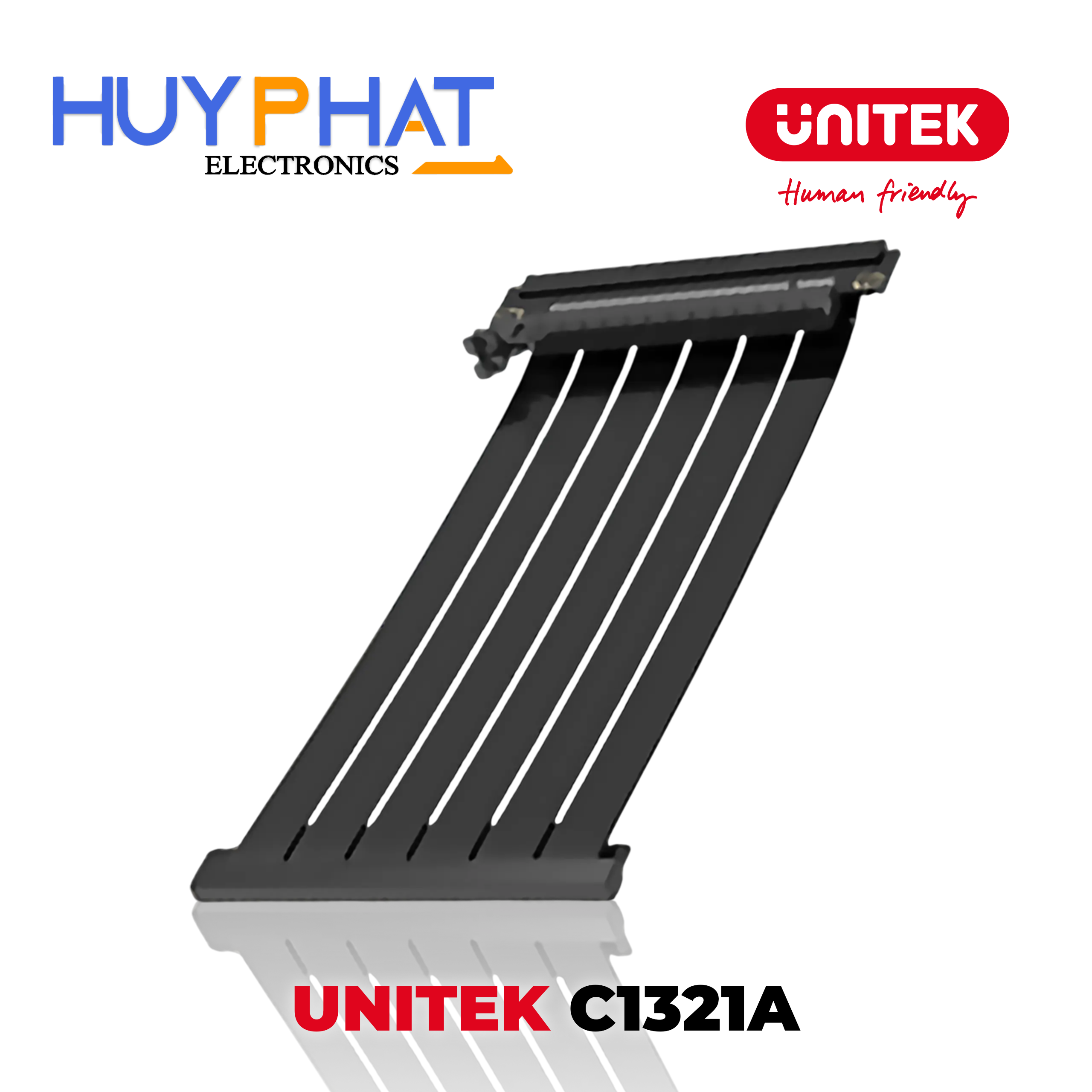 Cáp chuyển đổi nối dài PCIe 4.0 X16 20cm UNITEK C1321A