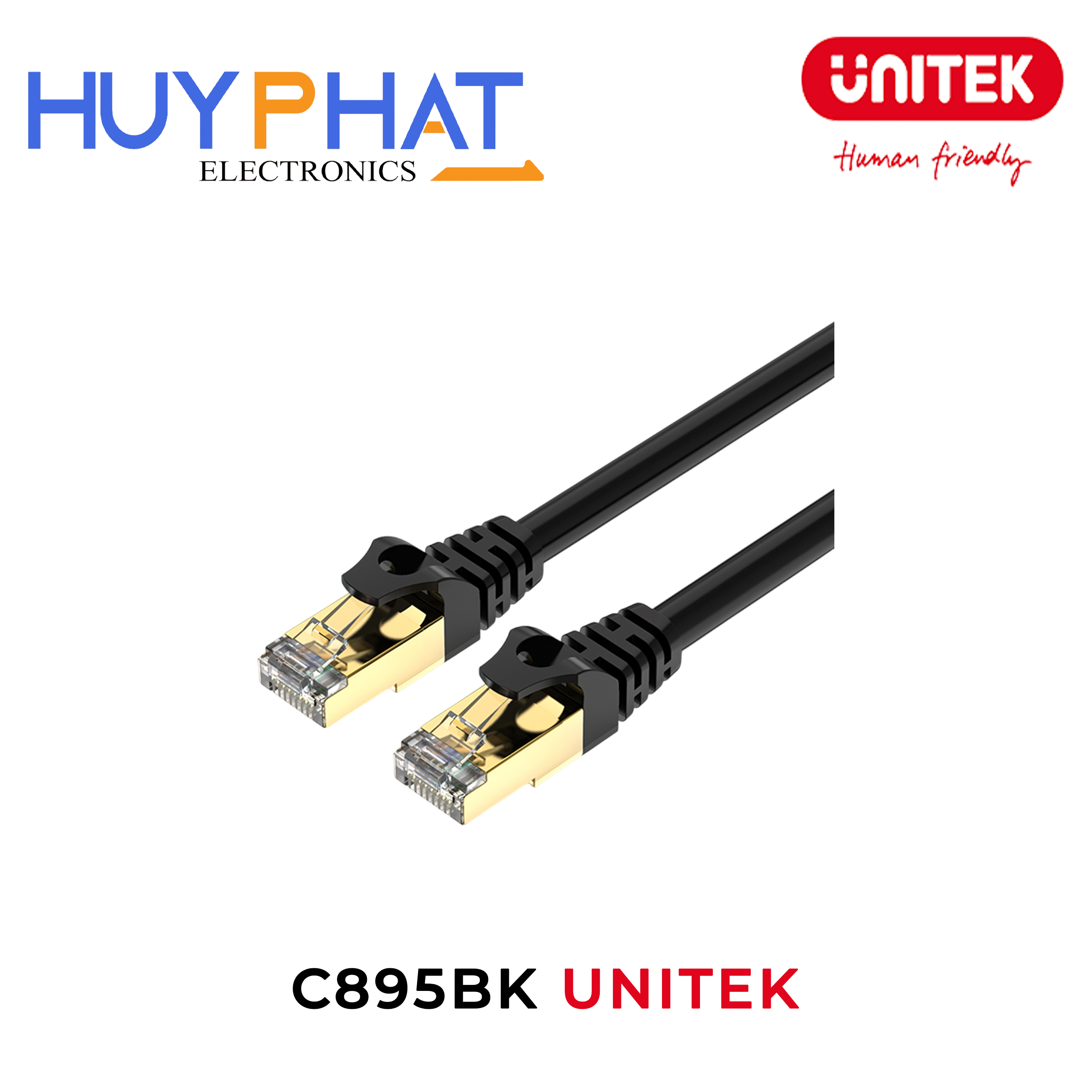 Dây cáp mạng Cat8 UNITEK C895BK