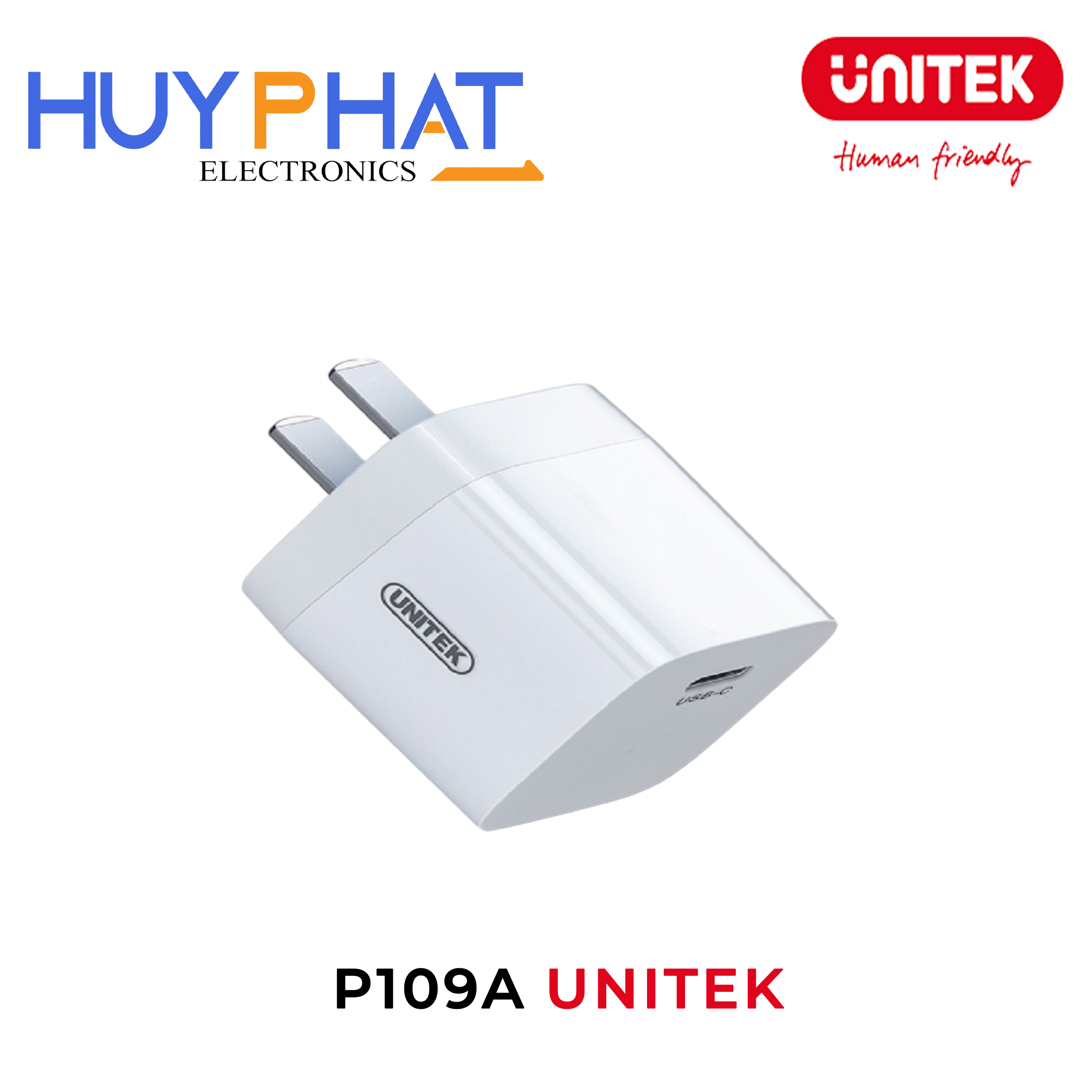 Dock Sạc nhanh Type-C PD 20W UNITEK P109A