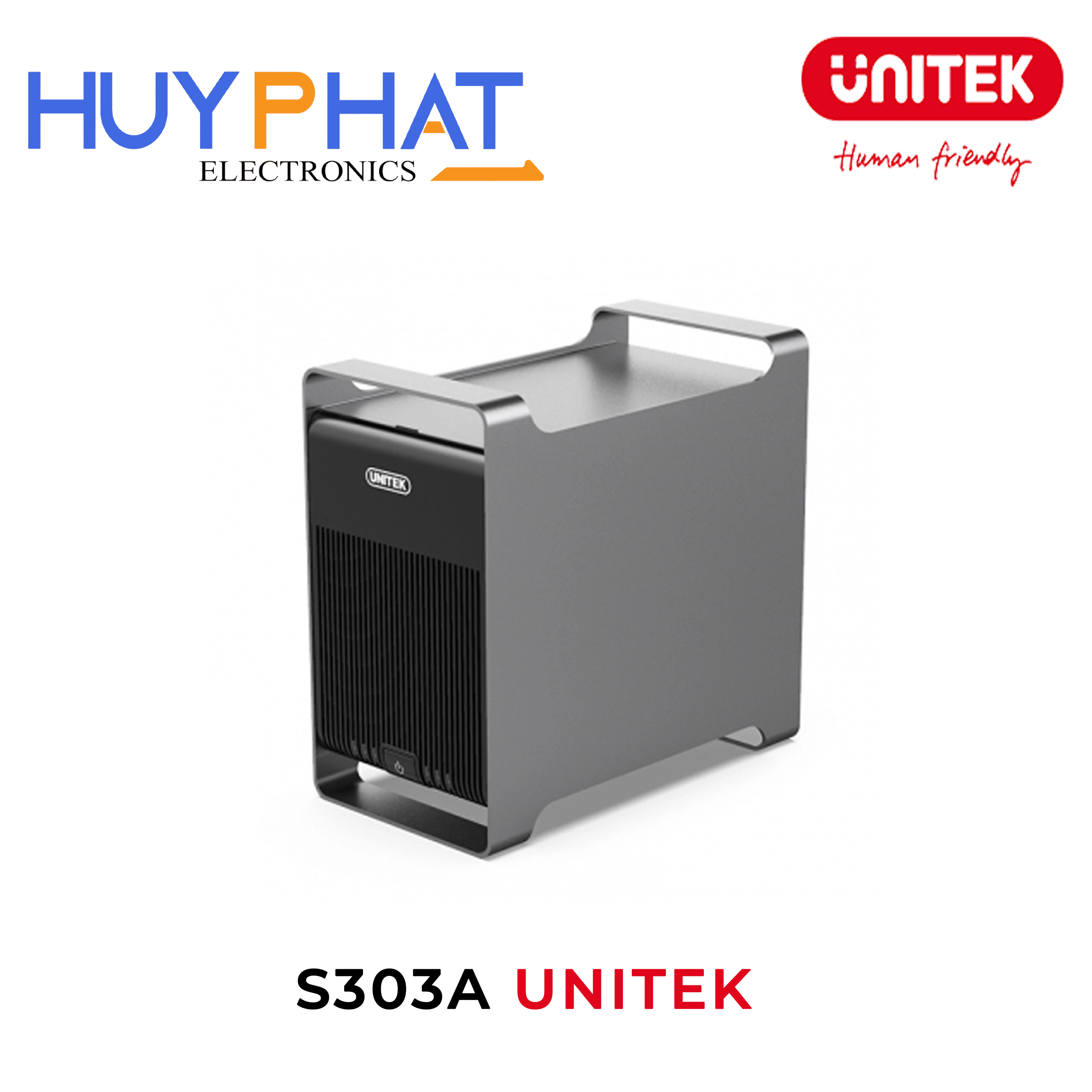 Tủ ổ cứng 5 khoang 8 RAID USB3.0 UNITEK S303A