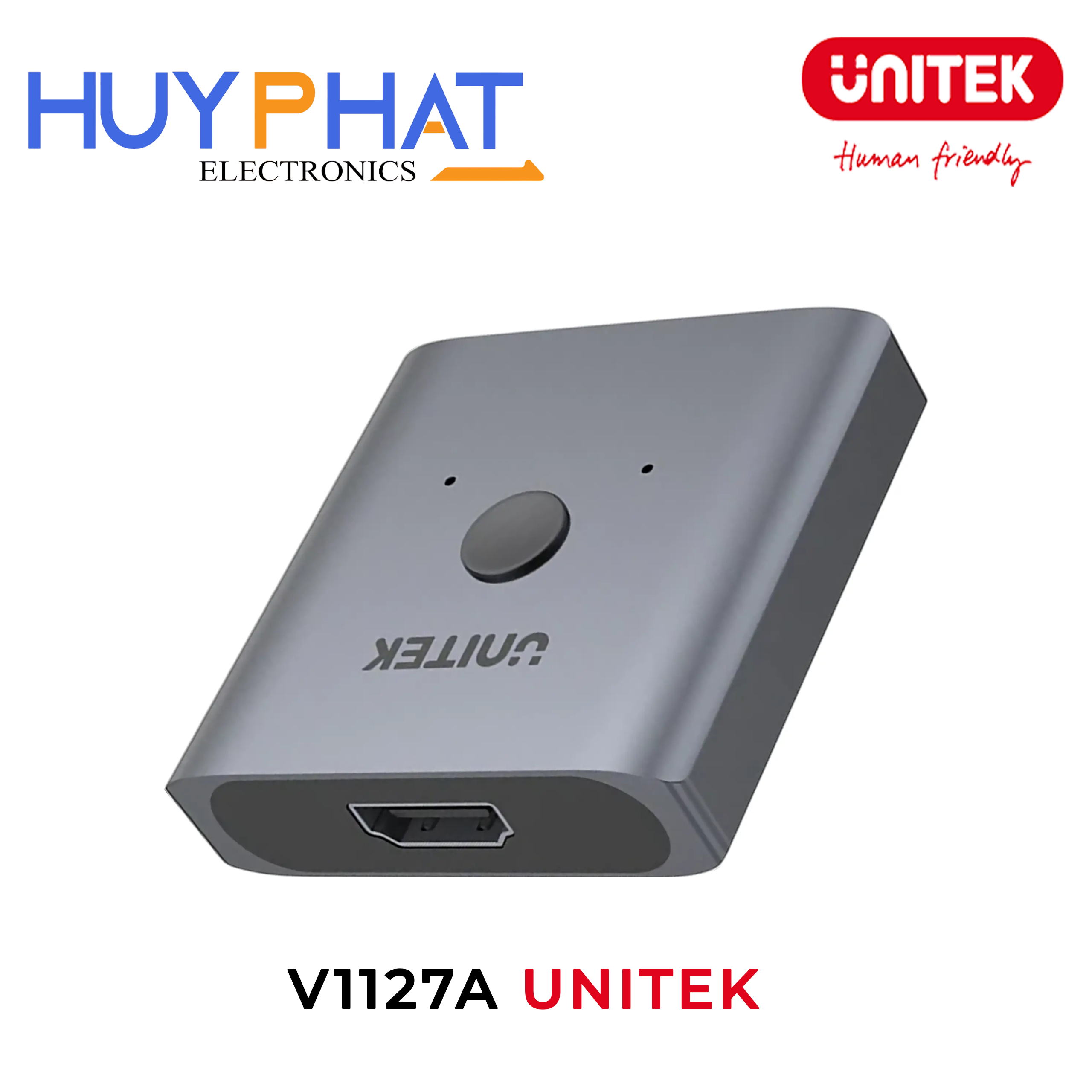 Bộ chuyển đổi 2 chiều HDMI 2.0 4K@60Hz UNITEK V1127A