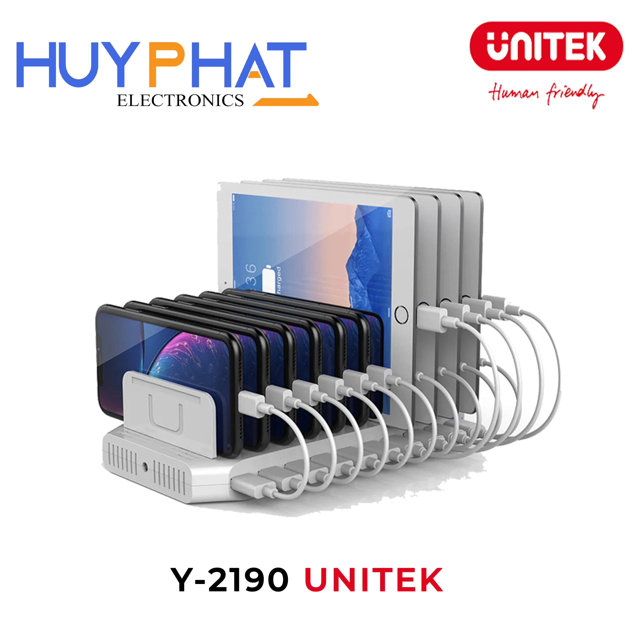 Trạm sạc đa năng UNITEK Y-2190