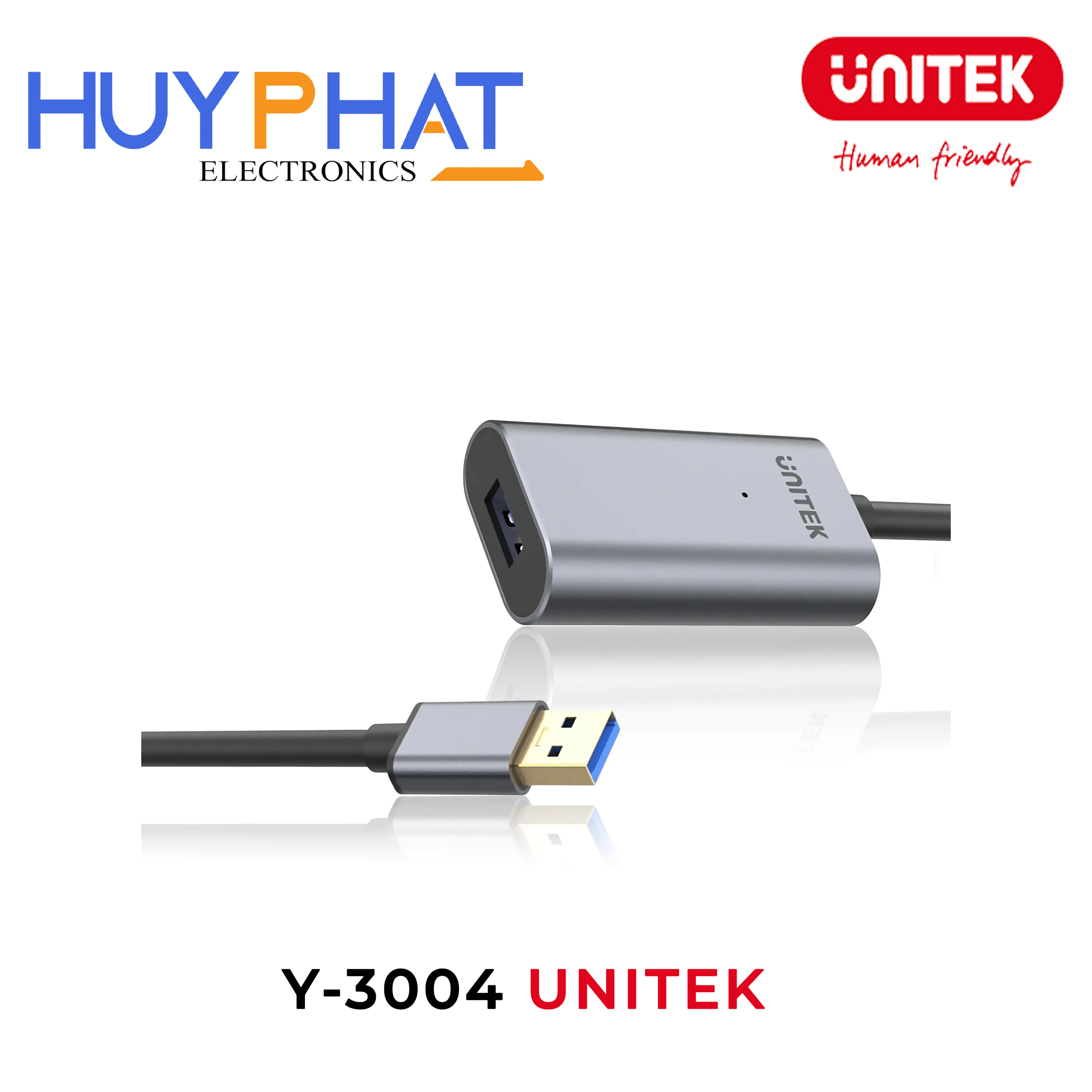 Cáp nối dài USB 3.0 dài đến 10m UNITEK Y-3004