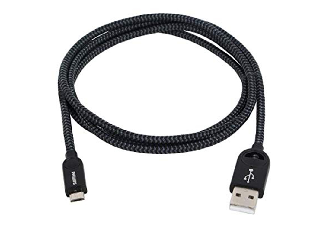 CÁP USB 2.0 -> MICRO USB 1.2M PHILIPS (DLC2618B/97)