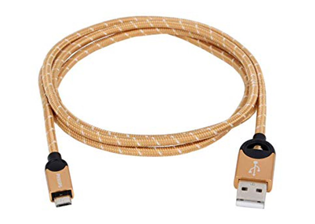 CÁP USB 2.0 -> MICRO USB 1.2M PHILIPS (DLC2618G/97)