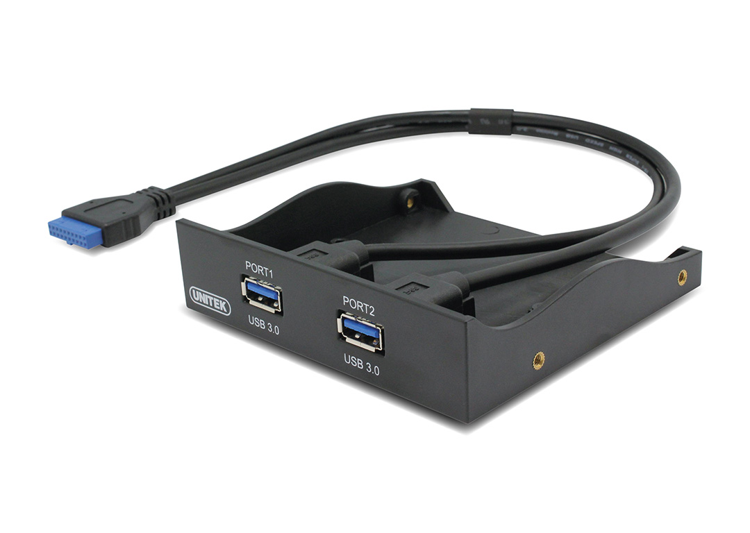 Cáp USB 3.0 20PIN -> 2 USB 3.0 Front Panel UNITEK Y-3901