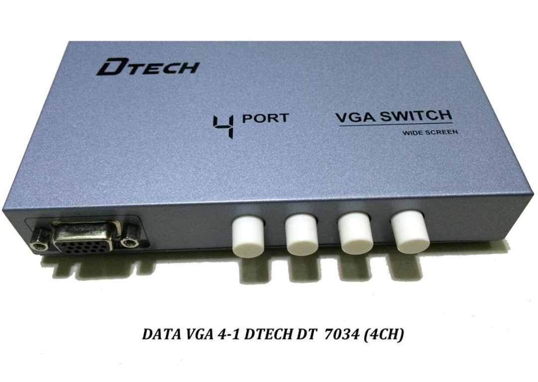 Data VGA 4-1 DTECH DT-7034