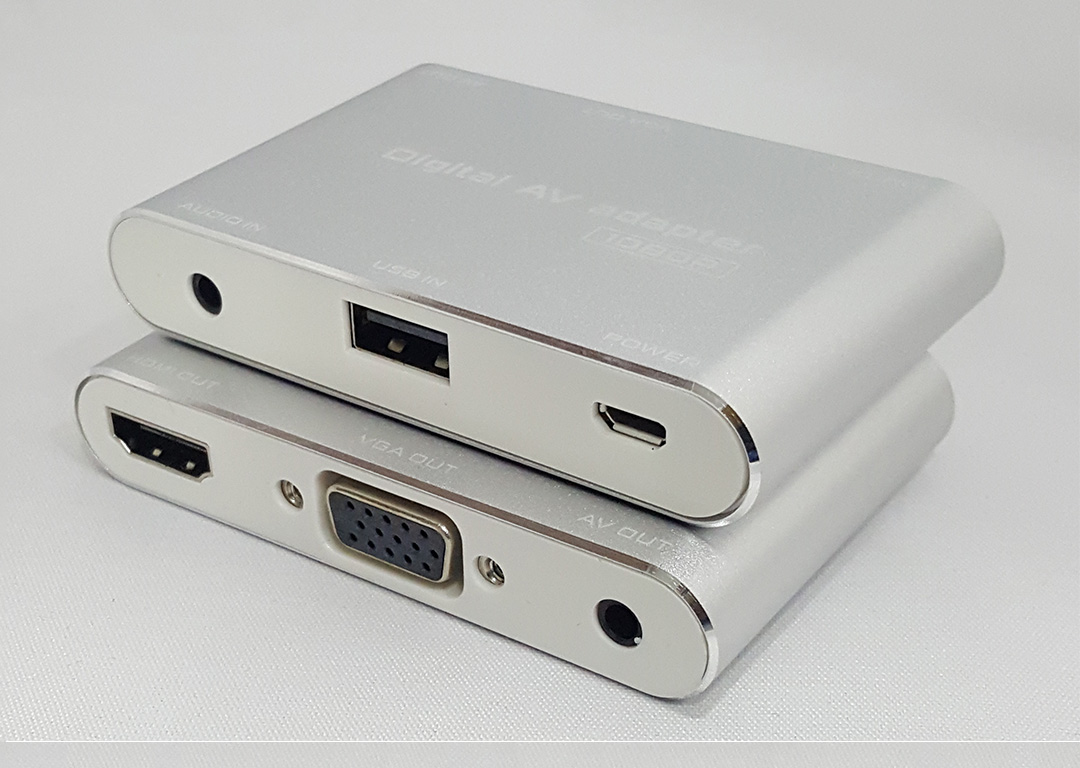 HỘP CHUYỂN USB -> HDMI + VGA + AV (FJ-U03M)