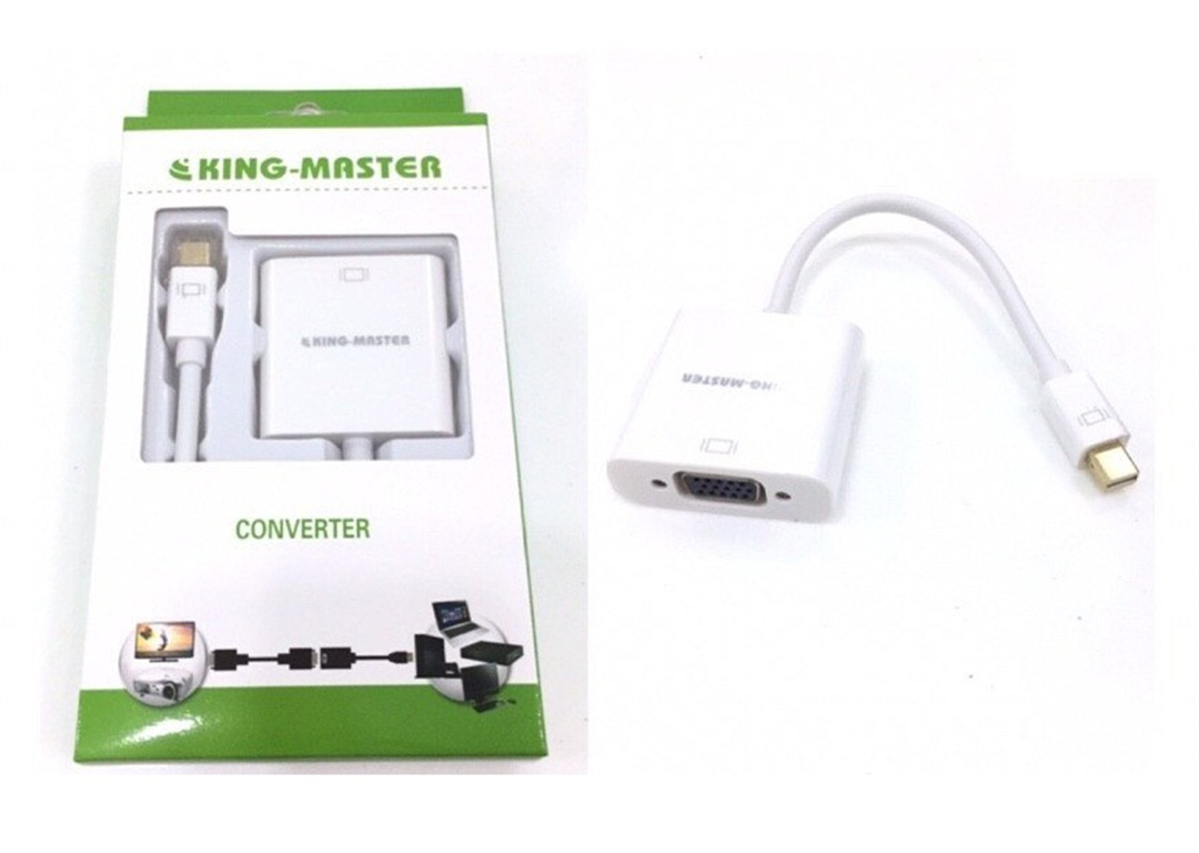 Cáp Mini DisplayPort sang VGA KINGMASTER KY-M363W