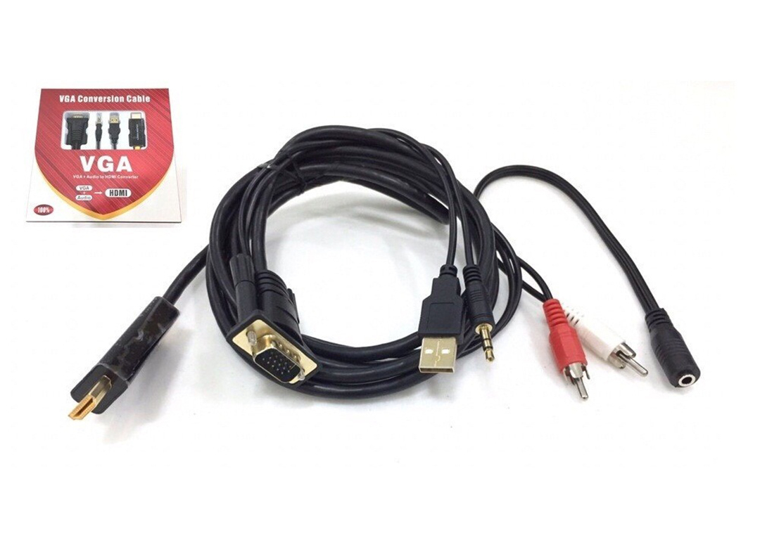 CÁP VGA + AUDIO -> HDMI (V02)