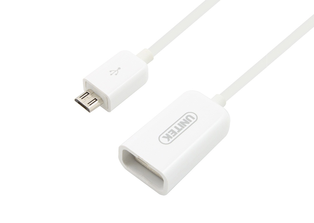 Cáp Micro USB -> USB OTG 2.0 UNITEK Y-C445