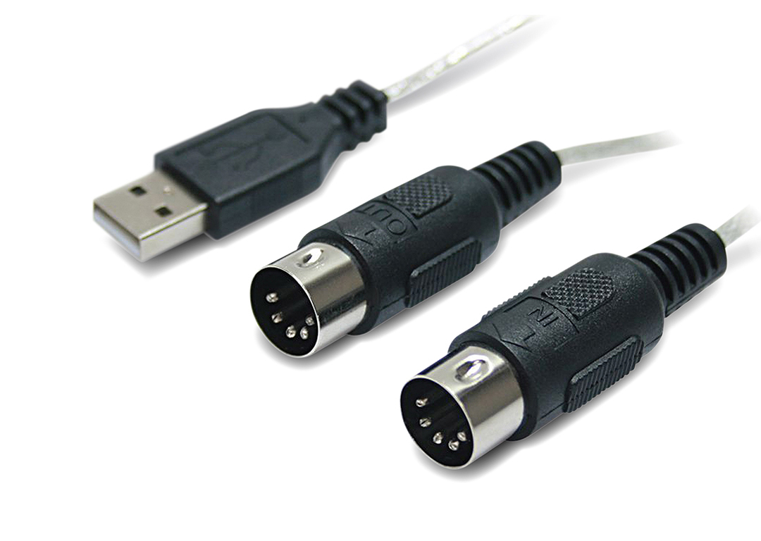 Cáp chuyển đổi USB 2.0 -> MIDI UNITEK Y-156