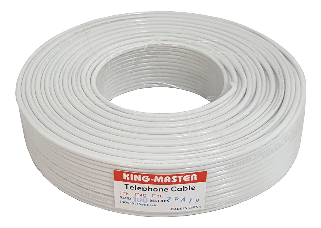 Cáp điện thoại STP 4 Line 100m KINGMASTER