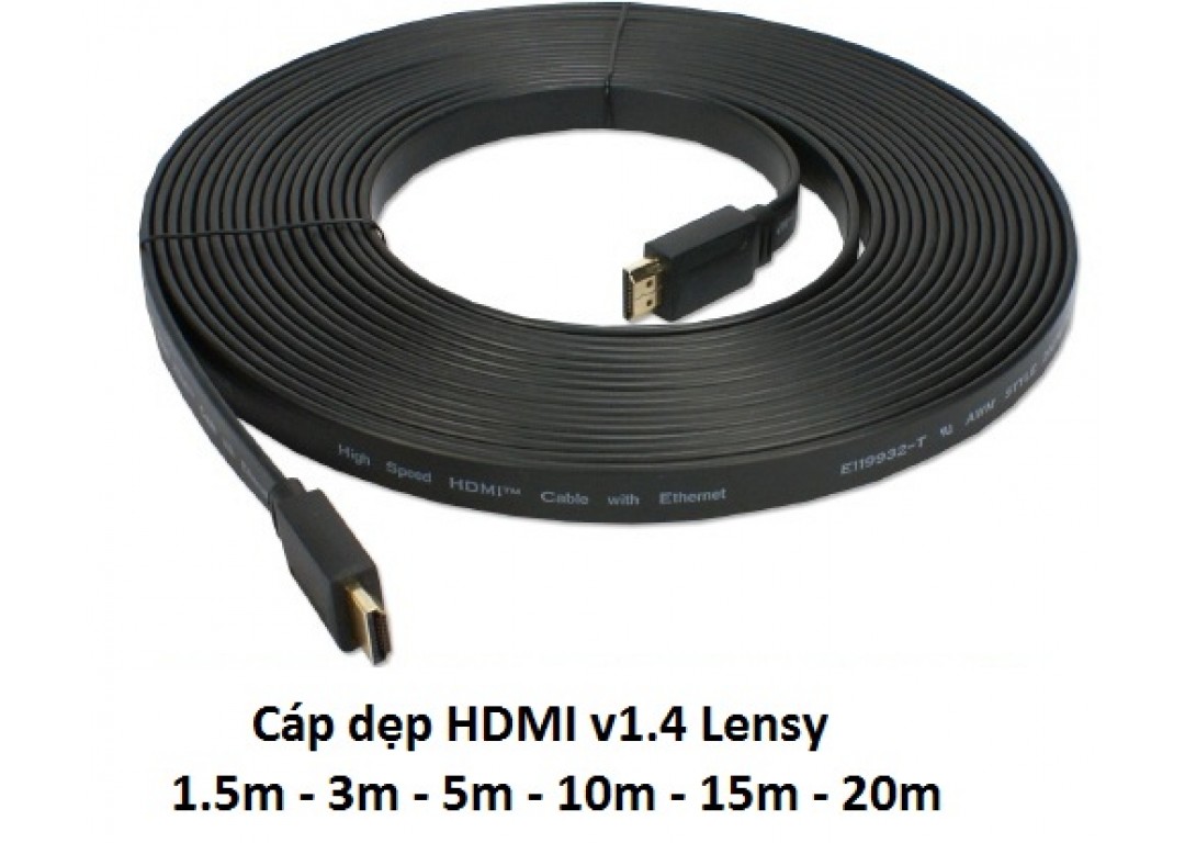 CÁP DẸP HDMI V1.4 - 1.5M (XK - 015)