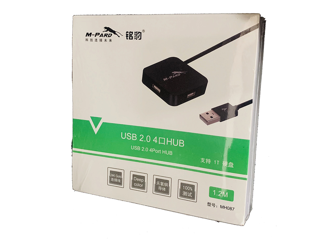 HUB 4-1 USB 2.0 1.2M M-PARD (MH087)