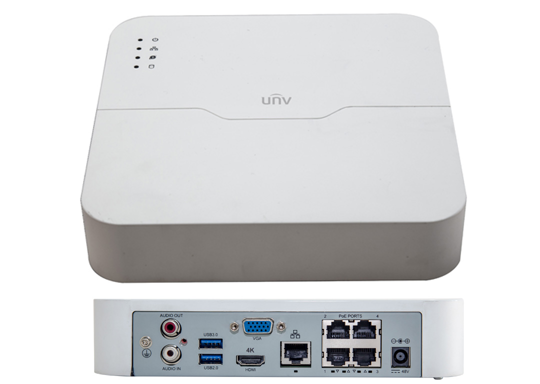 ĐẦU GHI 4CH IP UNV (NVR301-04L-P4)