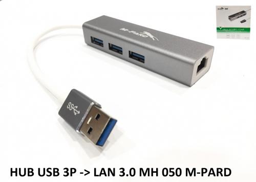 HUB USB 3P -> LAN 3.0 MH050 M-PARD