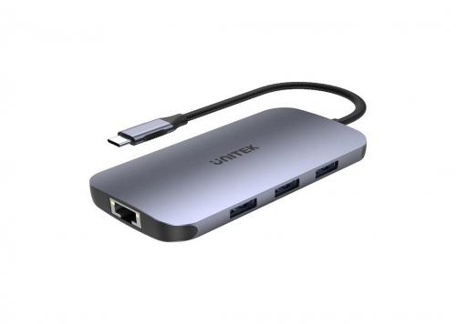 CÁP TYPE-C - 3 USB 3.0 + HDMI +TF/SD D1071A UNITEK