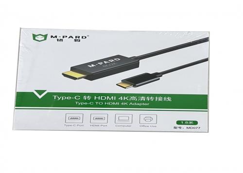 CÁP TYPE-C -> HDMI 1.8M MD077 M-PARD