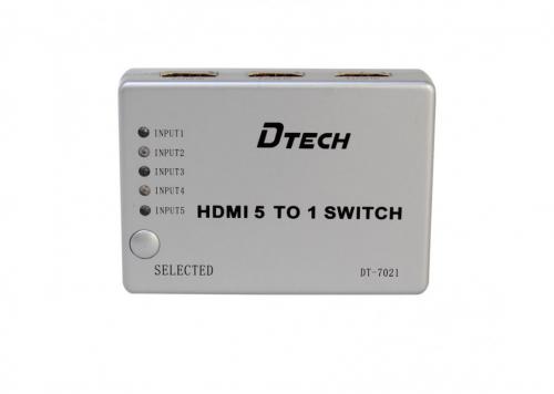 SWITCH HDMI 5-1 DTECH (DT-7021)