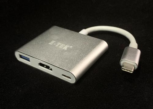 MULTIPORT HUB TYPE-C -> USB 3.0 + HDMI Z-TEK (ZY319)