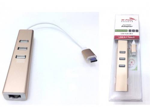 HUB USB 3P + LAM M-PARD (MD 014)