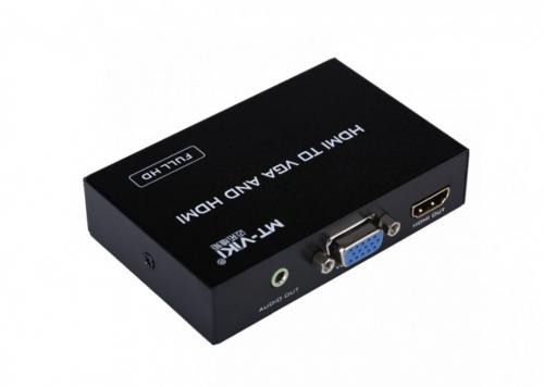 MULTI HDMI->HDMI+VGA+AUDIO VIKI (MT-HV03)