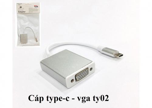 CÁP TYPE-C -> VGA TY02