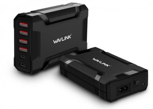HUB USB 4P 2.0+TYPE-C 2P WAVLINK (WL-UH1062PC2)