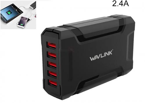 SẠC USB 5P WAVLINK (WS-UH1052P) 5V-9A