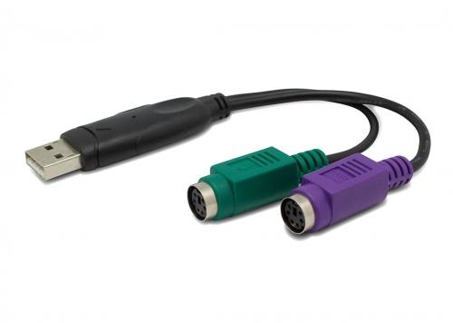 CÁP USB 2.0 -> 2 PS2 UNITEK (Y-155)