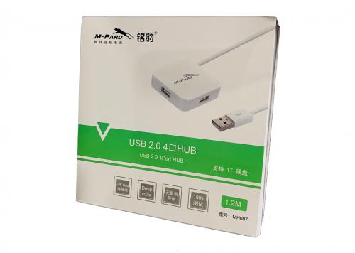 HUB 4-1 USB 2.0 1.2M M-PARD (MH087)