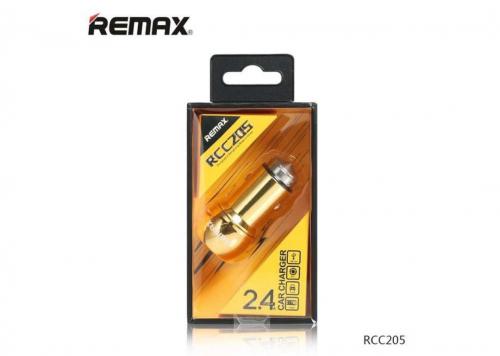 SẠC XE HƠI 2 USB 2.4A REMAX (RCC - 205)